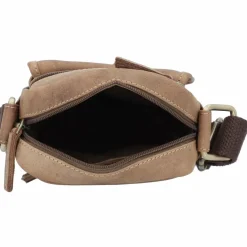 Greenburry Vintage Umhängetasche Leder 13 cm