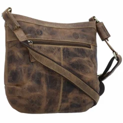 Greenburry Vintage Umhängetasche Leder 27 cm