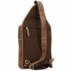 Greenburry Vintage Umhängetasche Leder 41 cm