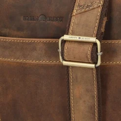 Greenburry Vintage Umhängetasche Leder 41 cm