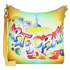 Greenland Nature Art+Craft Umhängetasche Leder 34 cm