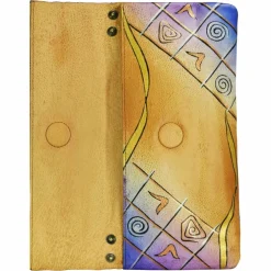 Greenland Nature Art+Craft Clutch Tasche I Leder 30 cm