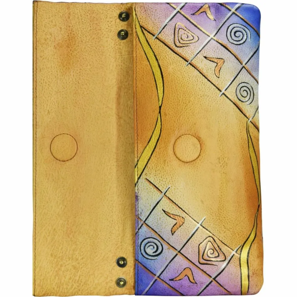 Greenland Nature Art+Craft Clutch Tasche I Leder 30 cm