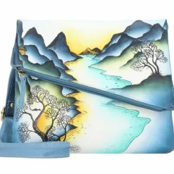 Greenland Nature Art+Craft Umhängetasche Leder 28 cm