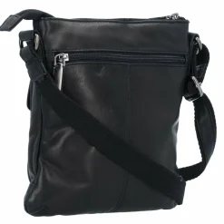 Greenland Nature Black Nappa Umhängetasche Leder 21 cm