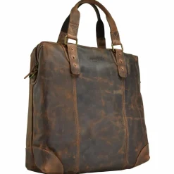 Greenland Nature Classic Handtasche Leder 37 cm