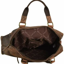 Greenland Nature Classic Handtasche Leder 37 cm