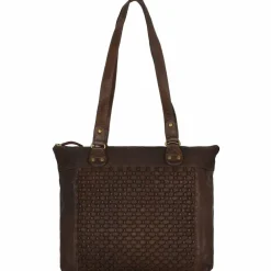 Greenland Nature Femi & Nine Schultertasche Leder 35 cm