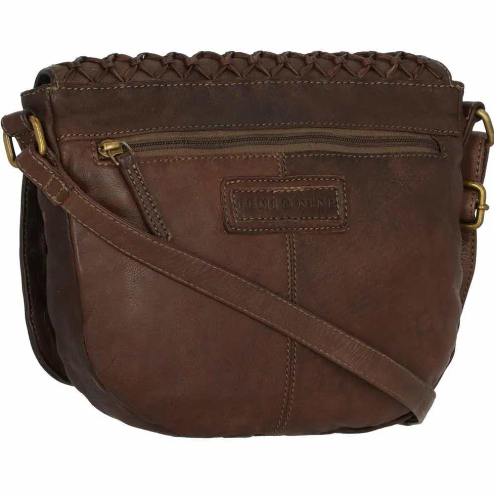 Greenland Nature Femi & Nine Umhängetasche Leder 24 cm