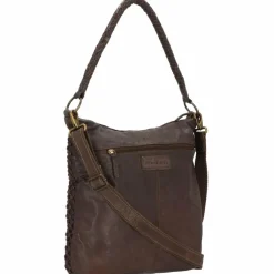 Greenland Nature Femi & Nine Schultertasche Leder 39 cm