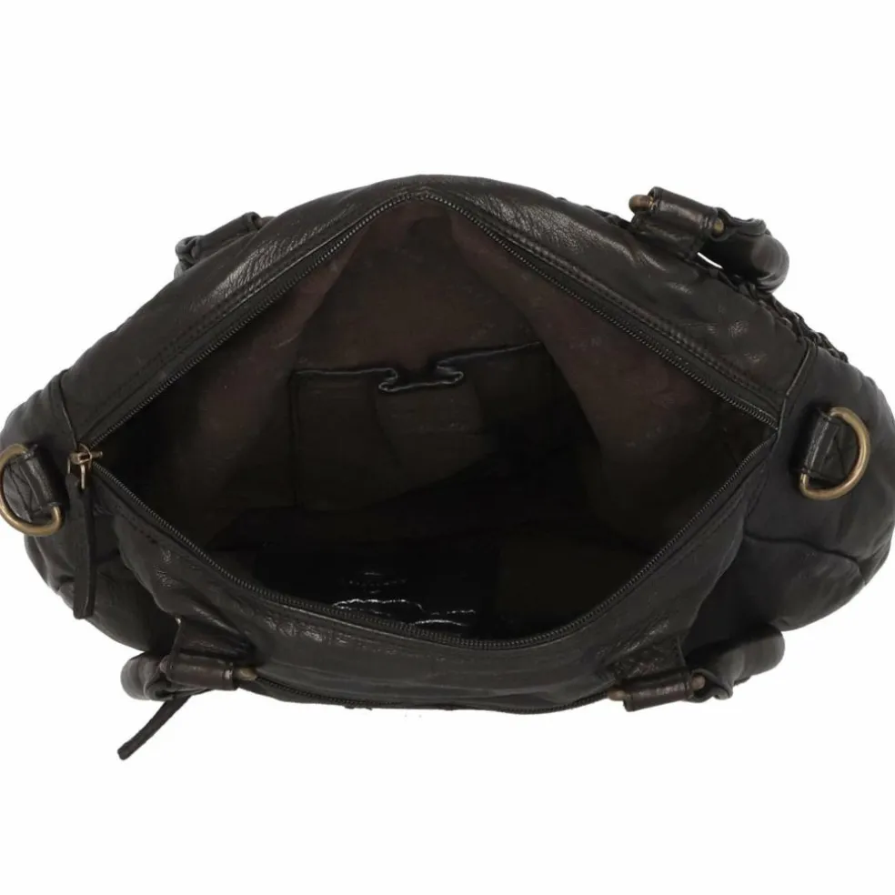 Greenland Nature Femi & Nine Schultertasche Leder 34 cm