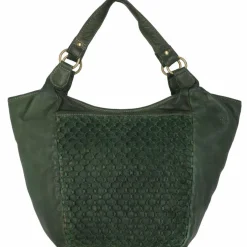 Greenland Nature Femi & Nine Schultertasche Leder 38 cm