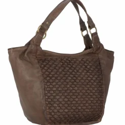 Greenland Nature Femi & Nine Schultertasche Leder 38 cm