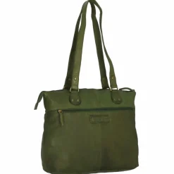Greenland Nature Femi & Nine Schultertasche Leder 35 cm