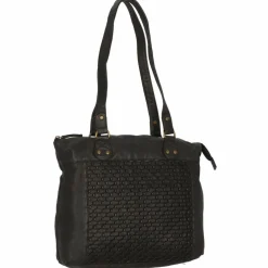 Greenland Nature Femi & Nine Schultertasche Leder 35 cm