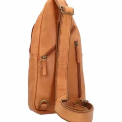 Greenland Nature GreenLand NATURE Umhängetasche Leder 19 cm