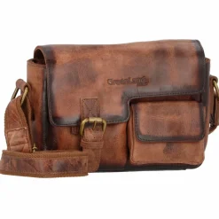 Greenland Nature Mascu & Line Umhängetasche Leder 23 cm