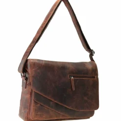 Greenland Nature Montana Umhängetasche I Leder 35 cm