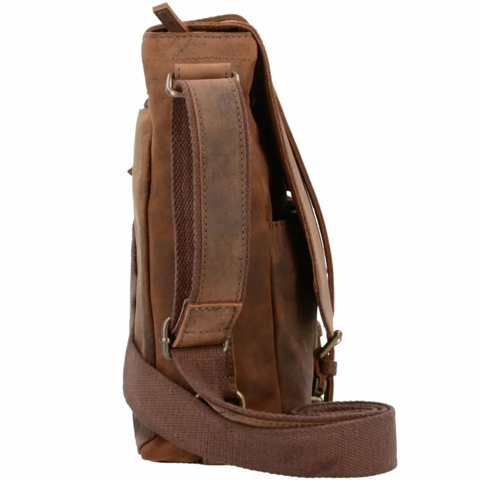 Greenland Nature Montenegro Umhängetasche Leder 39 cm