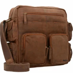 Greenland Nature Montenegro Umhängetasche Leder 33 cm Laptopfach