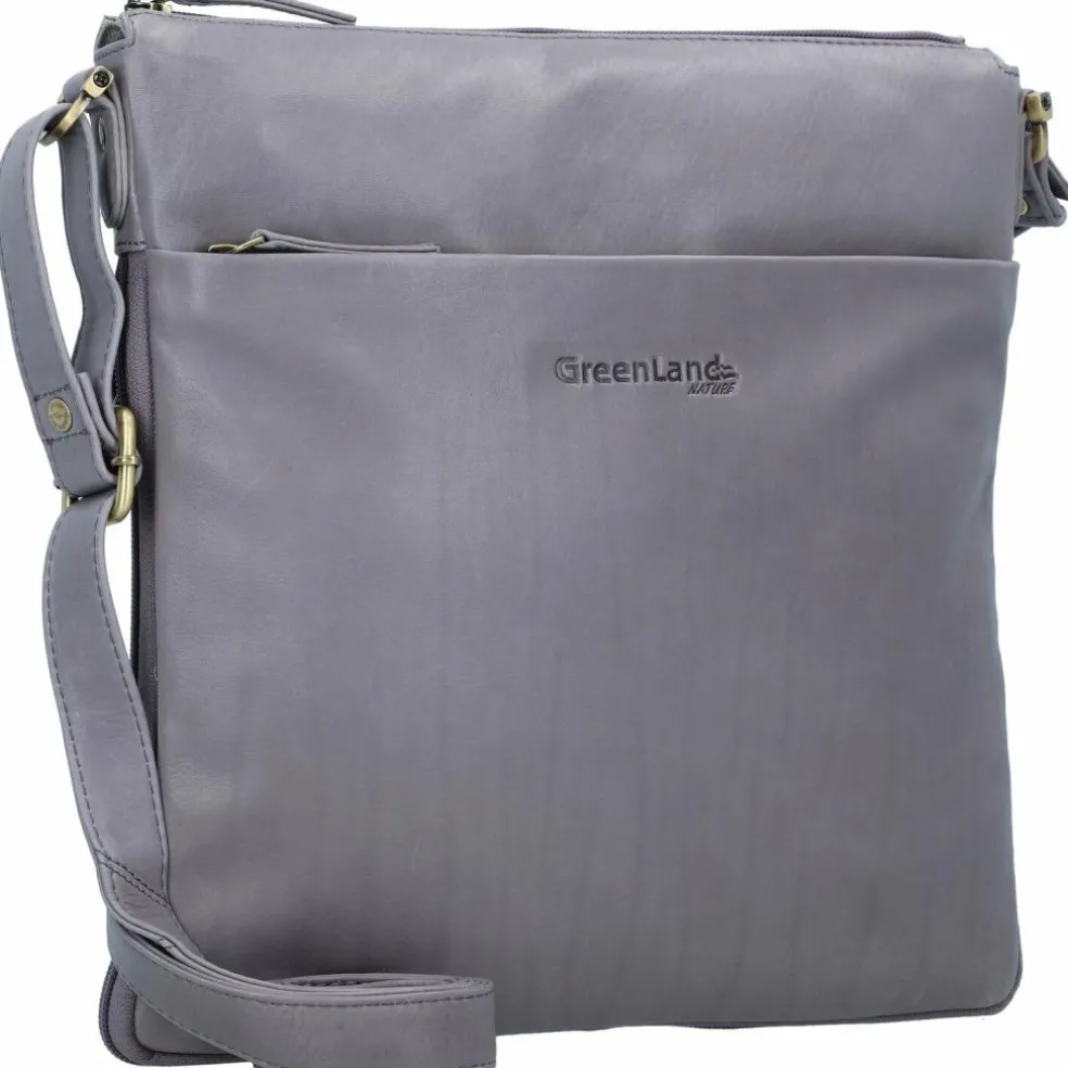 Greenland Nature Nature Umhängetasche Leder 28 cm