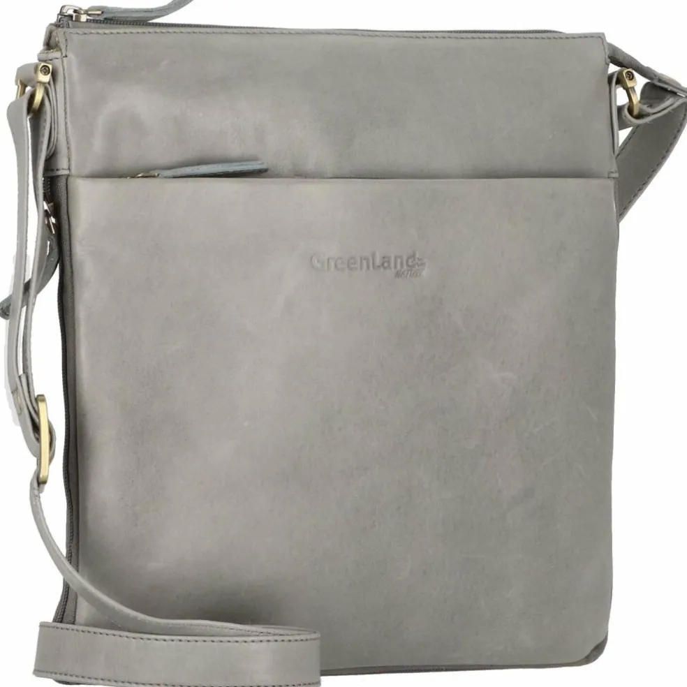 Greenland Nature Nature Umhängetasche Leder 28 cm