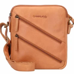Greenland Nature Nature Umhängetasche RFID Leder 21 cm