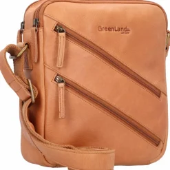 Greenland Nature Nature Umhängetasche RFID Leder 21 cm