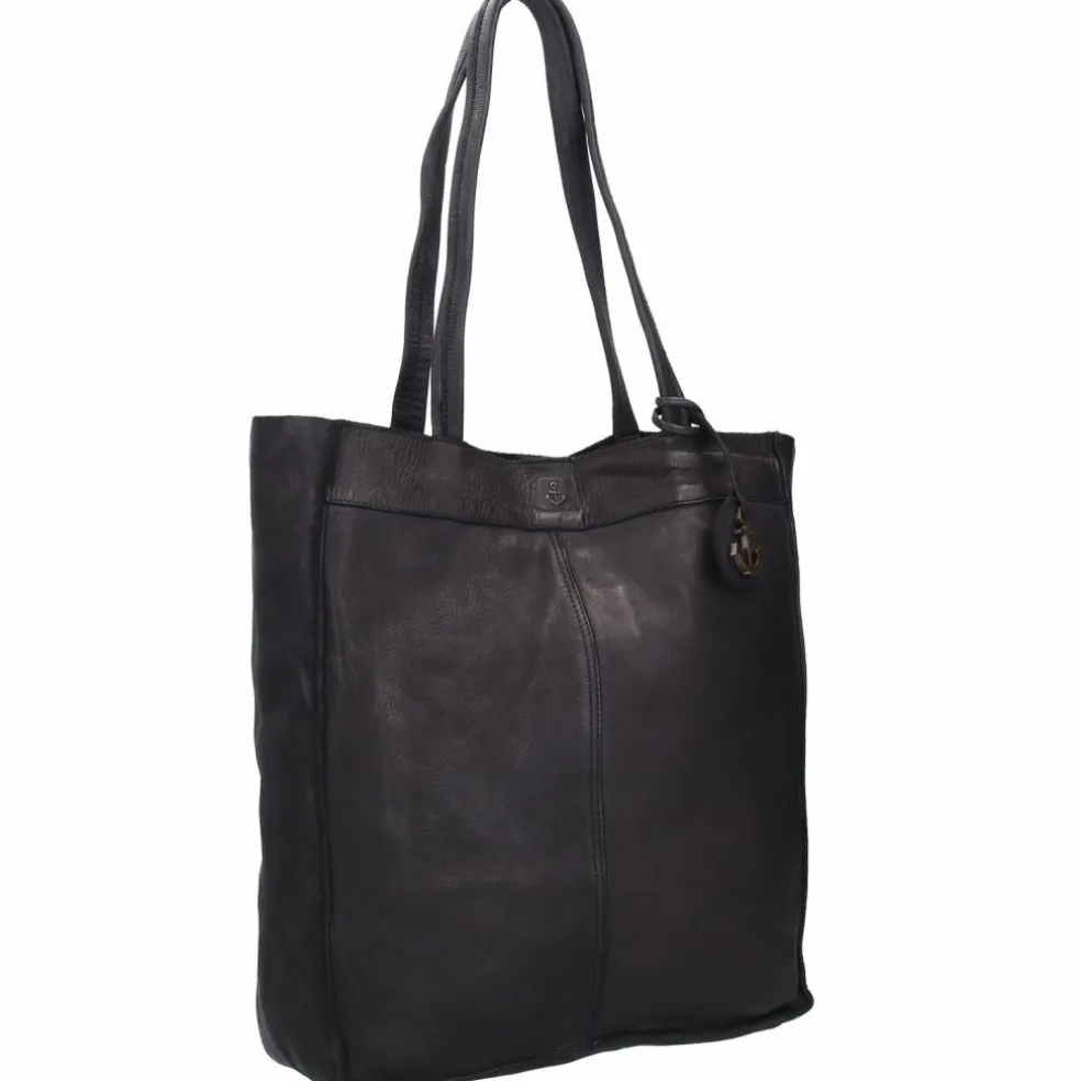 Harbour 2nd Anchor Love Elbe 1 Shopper Tasche Leder 29 cm