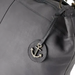 Harbour 2nd Anchor Love Schultertasche Leder 46 cm