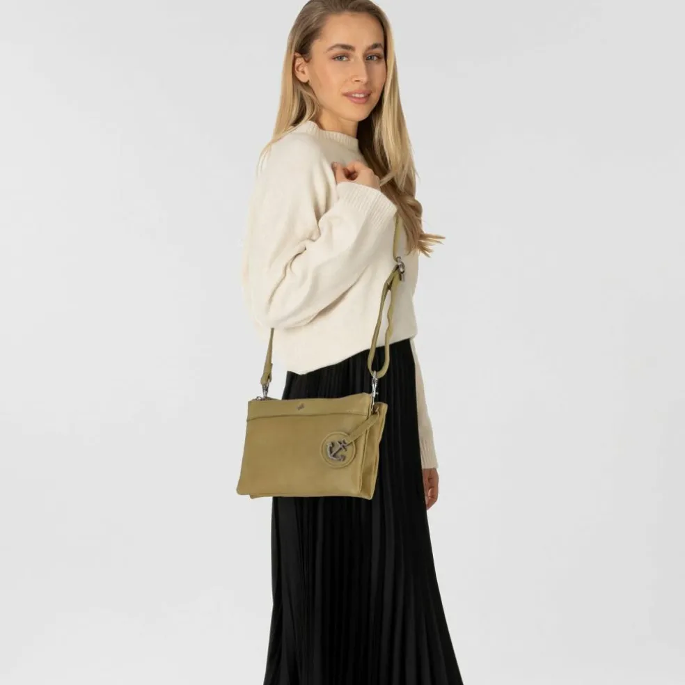 Harbour 2nd Anchor Love Tara Schultertasche Leder 31 cm