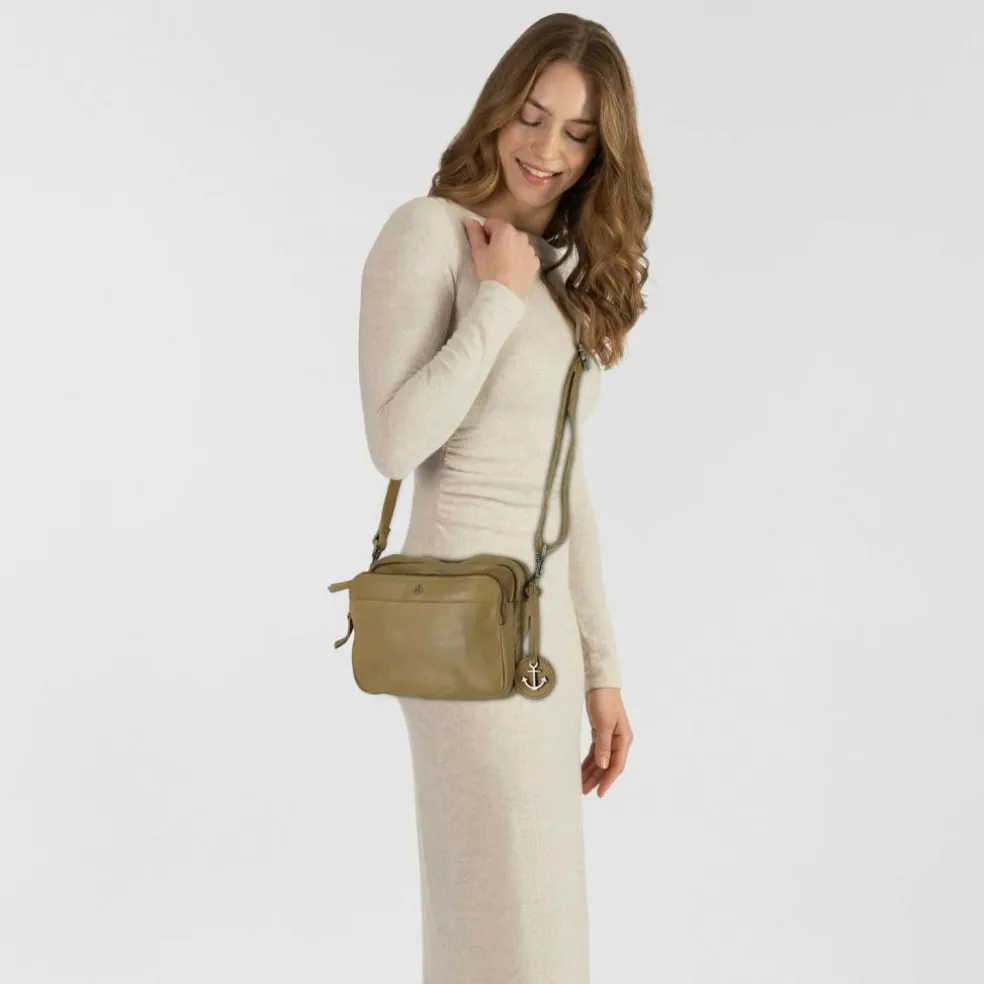 Harbour 2nd Anchor Love Thalea Umhängetasche Leder 23 cm