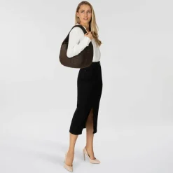 Harbour 2nd Fashion Lights Schultertasche Leder 36 cm