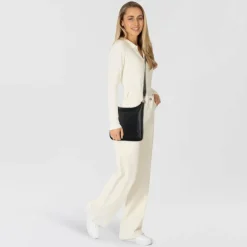 Harbour 2nd Just Pure Liara Schultertasche Leder 26 cm