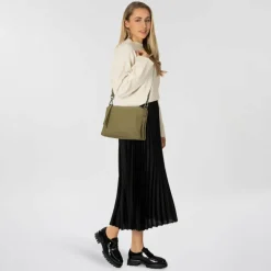 Harbour 2nd Just Pure Mirela Schultertasche Leder 20.5 cm