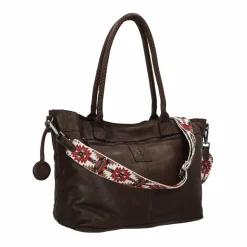 Harbour 2nd Leontina Schultertasche Leder 40 cm