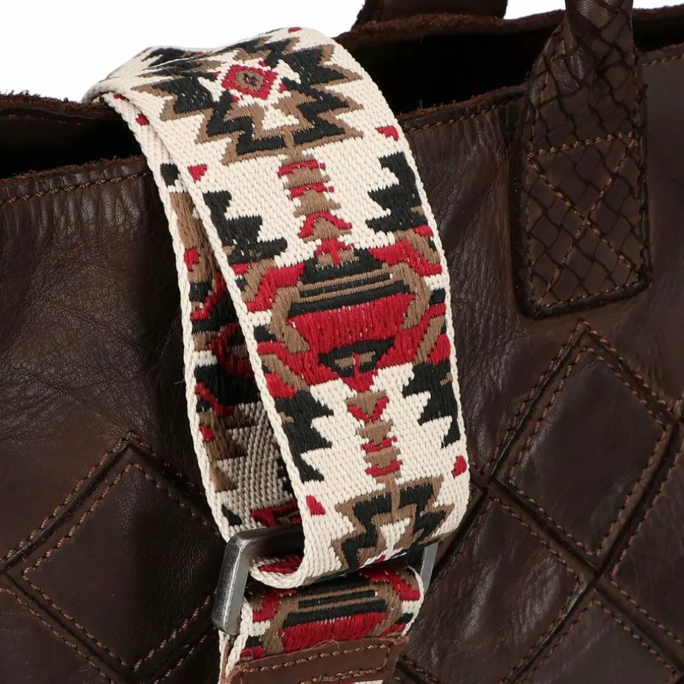 Harbour 2nd Leontina Schultertasche Leder 40 cm