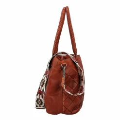 Harbour 2nd Leontina Schultertasche Leder 40 cm