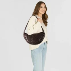 Harbour 2nd Maelia Schultertasche Leder 46 cm