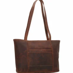 Jack Kinsky Baltimore 18 Schultertasche Leder 34 cm