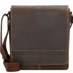 Jack Kinsky Baltimore 4 Umhängetasche Leder 28 cm