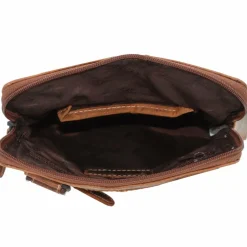 Jack Kinsky Baltimore 24 Umhängetasche Leder 19 cm