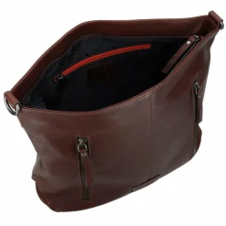 Jack Kinsky Schultertasche Leder 33 cm