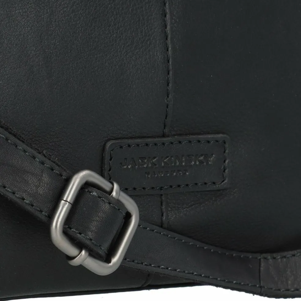 Jack Kinsky Schultertasche Leder 27 cm