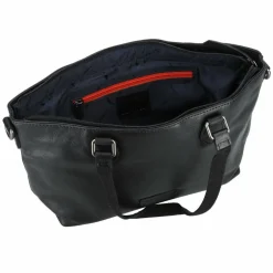 Jack Kinsky Schultertasche Leder 27 cm