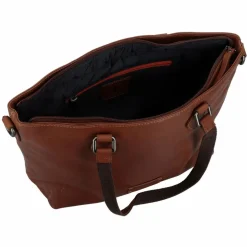 Jack Kinsky Schultertasche Leder 27 cm