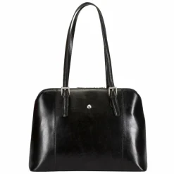 Jekyll & Hide Madrid Schultertasche RFID Schutz Leder 39 cm Laptopfach