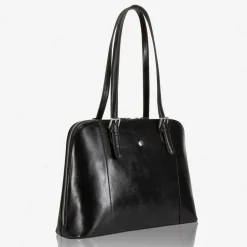 Jekyll & Hide Madrid Schultertasche RFID Schutz Leder 39 cm Laptopfach