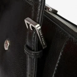 Jekyll & Hide Madrid Schultertasche RFID Schutz Leder 39 cm Laptopfach