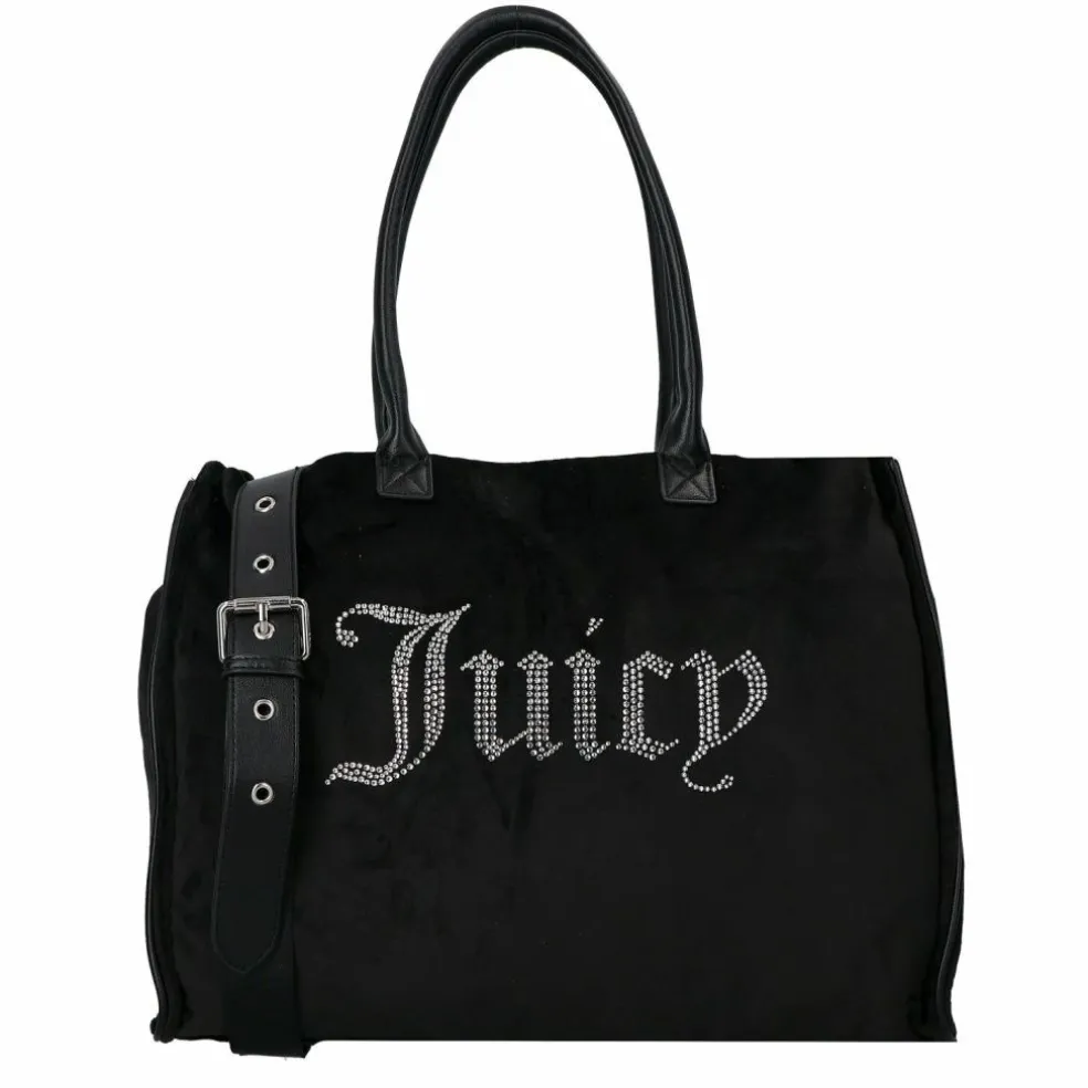 Juicy Couture Iris Velvet Rhinestones Shopper Tasche 33 cm
